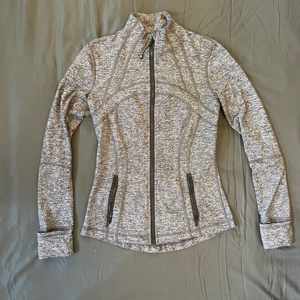 Lululemon Gray Zip-up Jacket